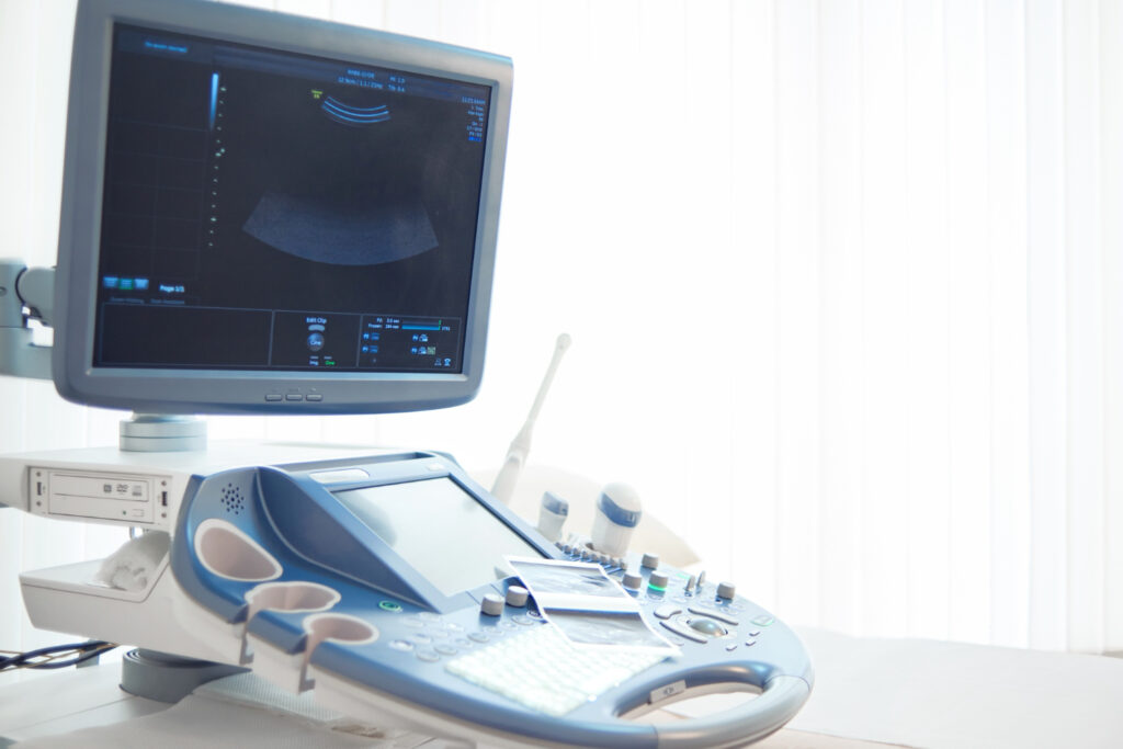 ultrasound scanning machine clinic 1